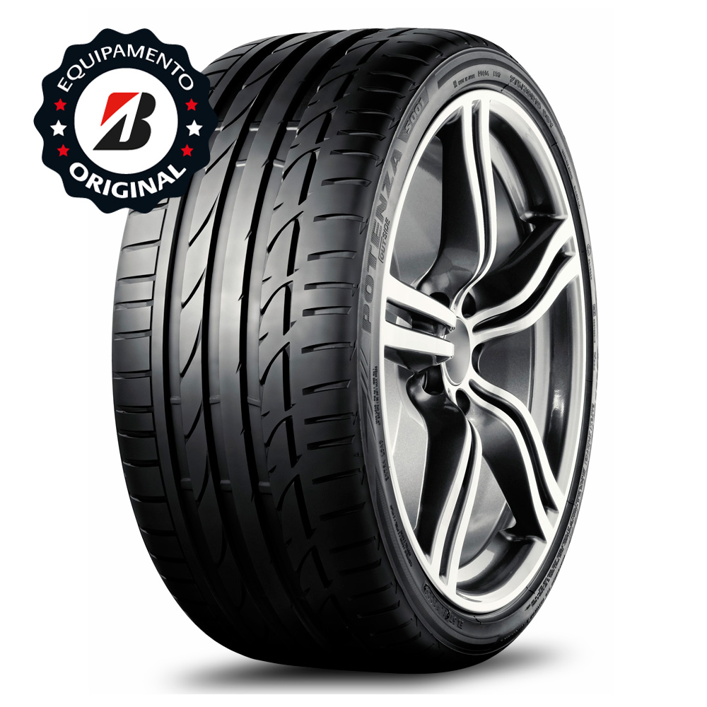 Pneu 205/50R17 89Y Potenza S001 Run Flat Original BMW S1 Bridgestone